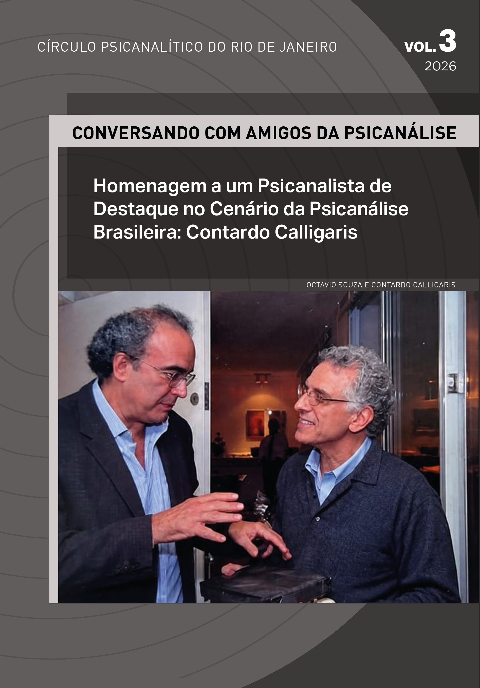 Capa da revista: Espectros da psicanálise: herança e emancipação